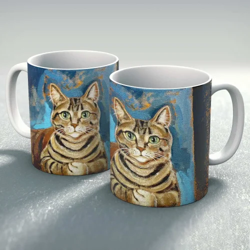 Bernards Stripes, Mug by Ingrid Nilsson