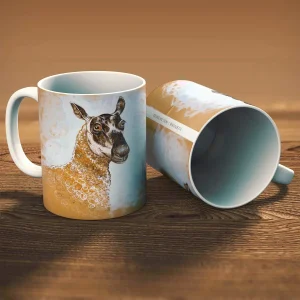Bernadette, Mug by Ingrid Nilsson