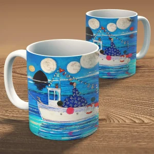 Engelflusterer, Mug by Ingrid Nilsson