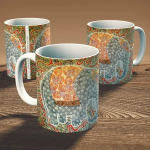 Beautiful Alluvium, Mug by Ingrid Nilsson