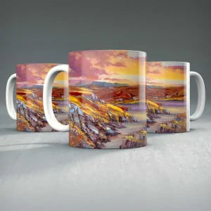 Autumn Evening, Skye, Mug by John Bathgate