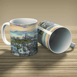 North from Tarskavaig, Mug by John Bathgate