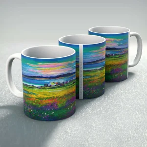 Evening Light on the Isle of Skye, Mug by Jean Feeney