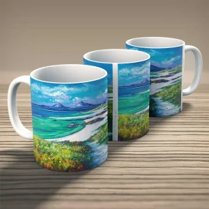 Visit to Sanna Bay, Mug by Jean Feeney
