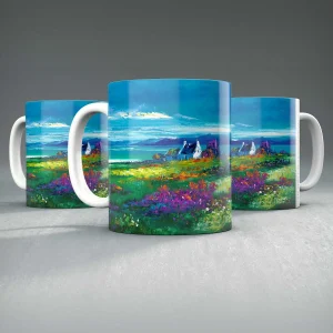 Summer Sky over Scalpay, Mug by Jean Feeney