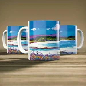 Goatfell from Brodick Bay, Mug by Jean Feeney