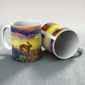 Morning Stretch, Mug by Keli Clark