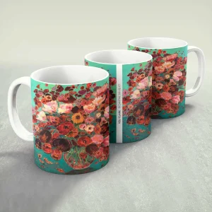 Byzantine Bouquet, Mug by Keli Clark