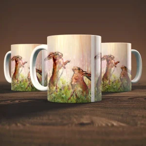 Hare, Mug by Lee Scammacca