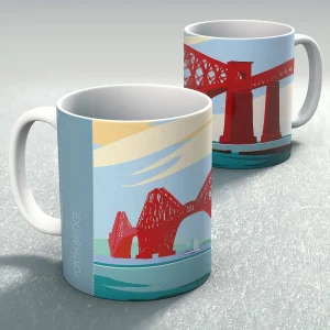Forth Bridge Firth of Forth, Mug by Peter McDermott