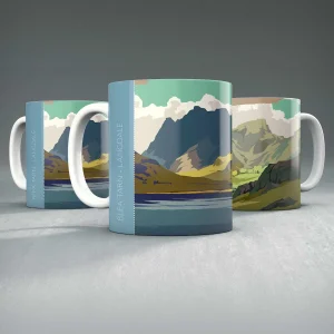 Blea Tarn, Langdale, Mug by Peter McDermott