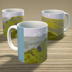 Salisbury Crags, Holyrood, Mug by Peter McDermott