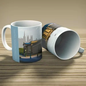 Scottish National Gallery, Mug by Peter McDermott