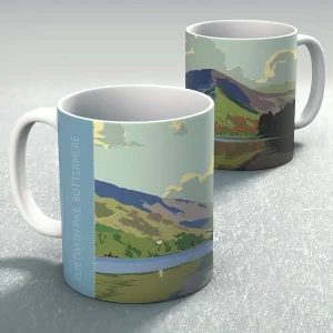Fleetwith Pike, Buttermere, Mug by Peter McDermott