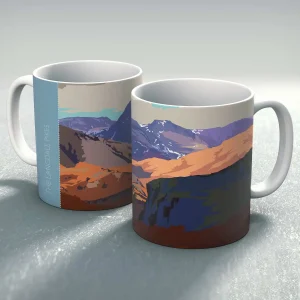 The Langdale Pikes, Mug by Peter McDermott