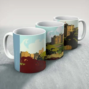 Alnwick Castle, Mug by Peter McDermott