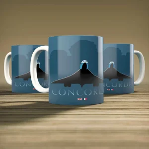 Concorde, Mug by Peter McDermott
