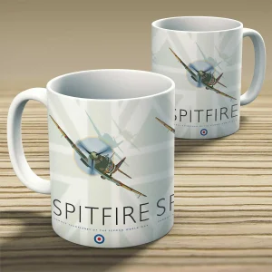 Spitfire, Mug by Peter McDermott
