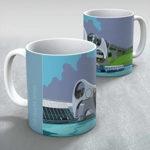 Falkirk Wheel, Mug by Peter McDermott
