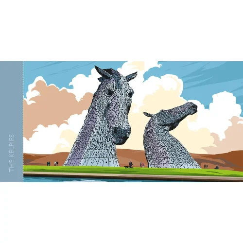 The Kelpies, Mug by Peter McDermott - Image 2