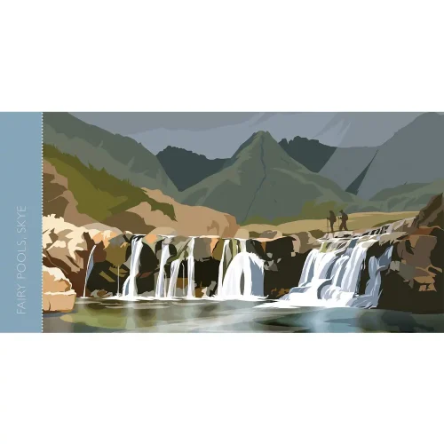 Fairy Pools, Coire Na Creiche, Skye, Mug by Peter McDermott - Image 2