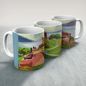 Urquhart Castle, Mug by Peter McDermott