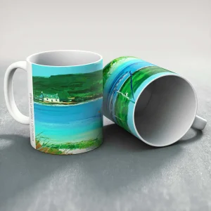 Moored at Morar, Mug by Robert Kelsey