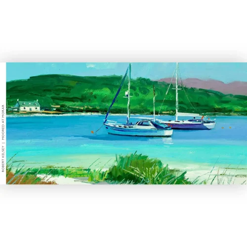 Moored at Morar, Mug by Robert Kelsey - Image 2