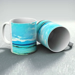 Jura from Kintyre, Mug by Robert Kelsey