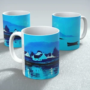 Nocturne Plockton, Mug by Robert Kelsey