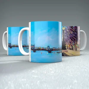 Thames Twilight, Mug by Robert Kelsey