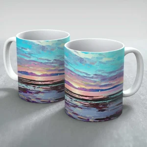 Evening Light Arran, Mug by Robert Kelsey
