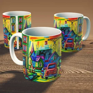 Docklands, Mug by Raymond Murray