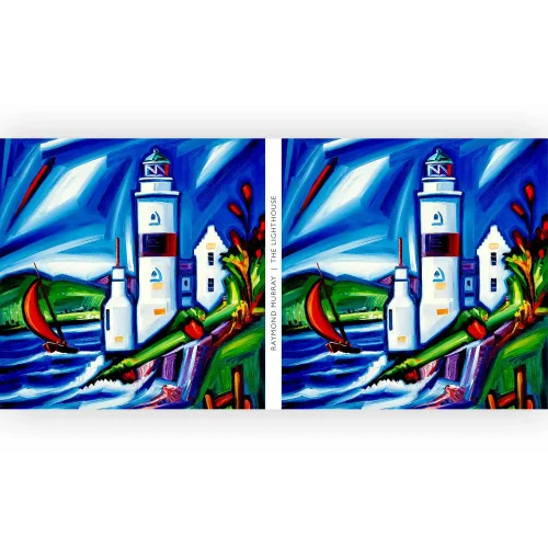 The Lighthouse, Mug by Raymond Murray - Image 2