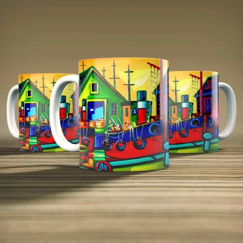 Puffer, Mug by Raymond Murray
