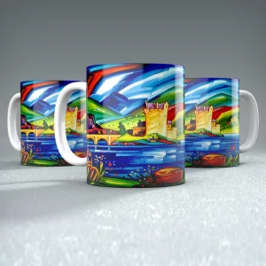 Eilean Donan Castle, Mug by Raymond Murray