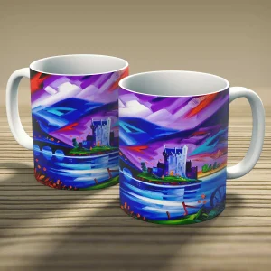 Eilean Donan Purple, Mug by Raymond Murray