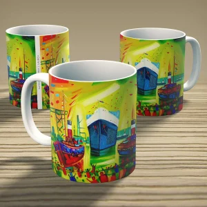 Launch, Mug by Raymond Murray