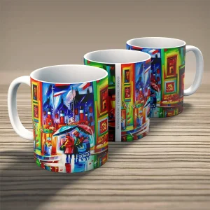 The Vennel, Greenock, Mug by Raymond Murray