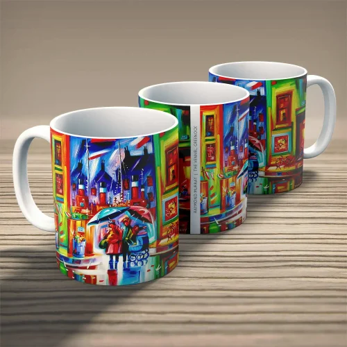 The Vennel, Greenock, Mug by Raymond Murray
