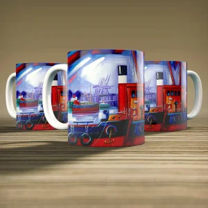 East India Harbour, Mug by Raymond Murray
