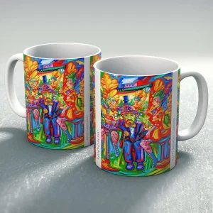 Happy Birthday Toulouse, Mug by Raymond Murray