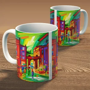 Royal Exchange Square 2, Mug by Raymond Murray