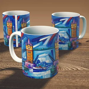 Tower Bridge, London, Mug by Raymond Murray