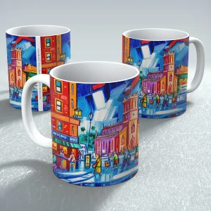 West End, Edinburgh, Mug by Raymond Murray