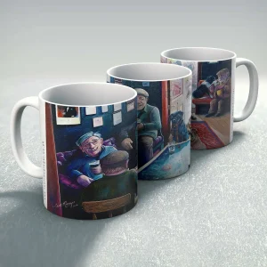 A Pint with Gavin Hastings, Mug by Scott McGregor