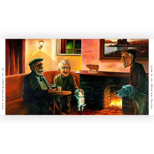 Taking the Dogs for a Walk, Mug by Scott McGregor - Image 2