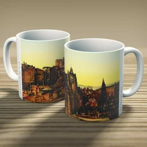 Edinburgh City, Mug by Scott McGregor