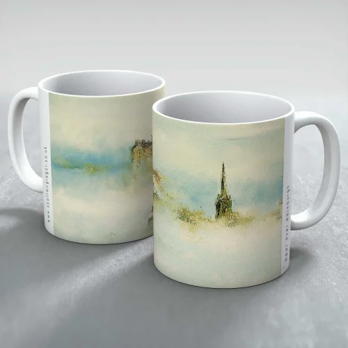 Haar over Edinburgh, Mug by Scott McGregor