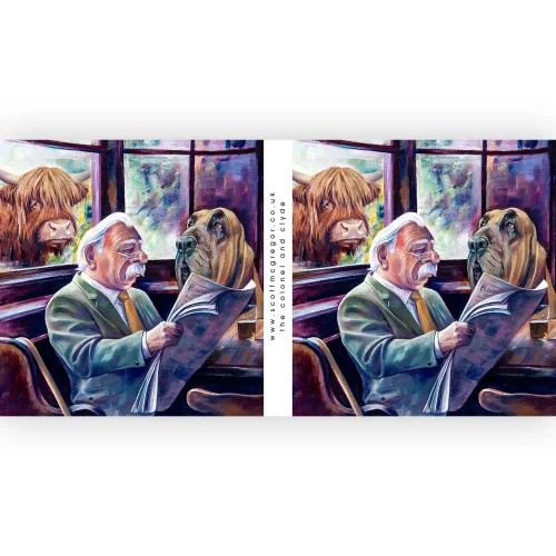 The Colonel and Clyde, Mug by Scott McGregor - Image 2